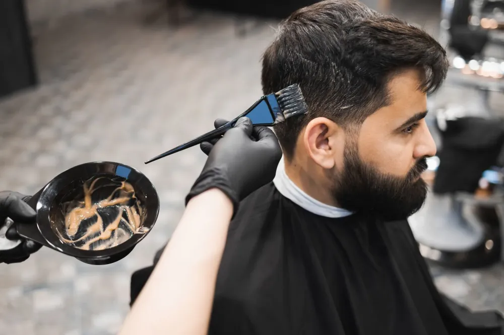 Coloration pour homme
