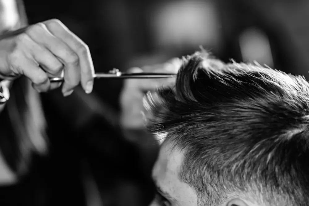 Nature de cheveux homme