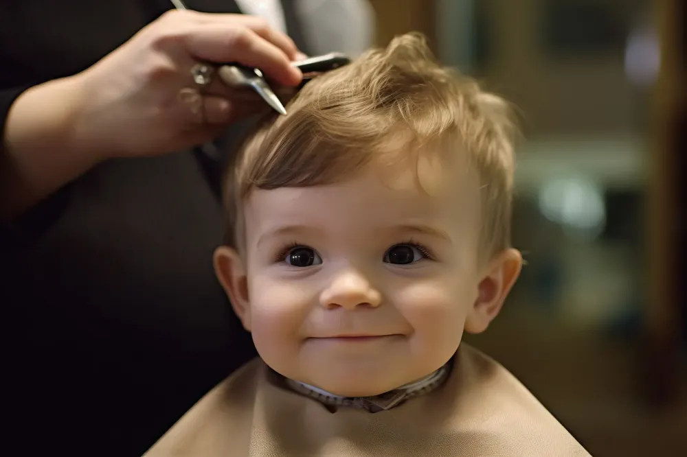 Coupe bébé près de Hillion
